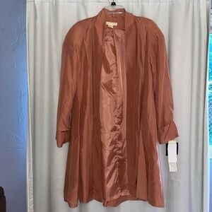 Vintage 50s JOULET silk oversized lightweight‎ coat